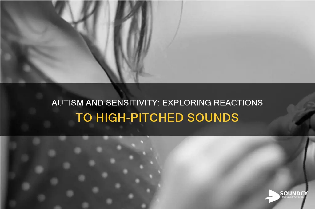 does autism make you sensitive to higher pithed sounds