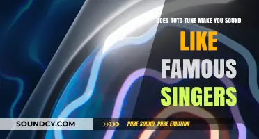Can Auto-Tune Transform Your Voice into a Famous Singer's Sound?