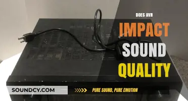 Does AVR Impact Sound Quality? Exploring Audio-Visual Receiver Effects