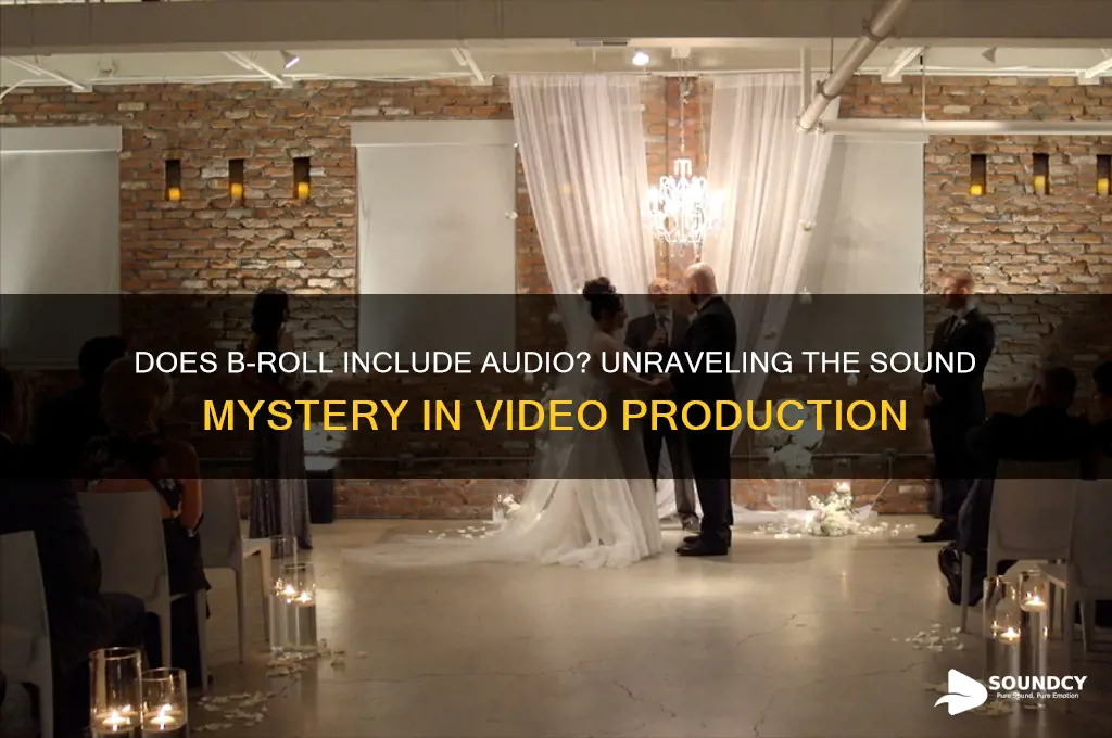 does b-roll have sound