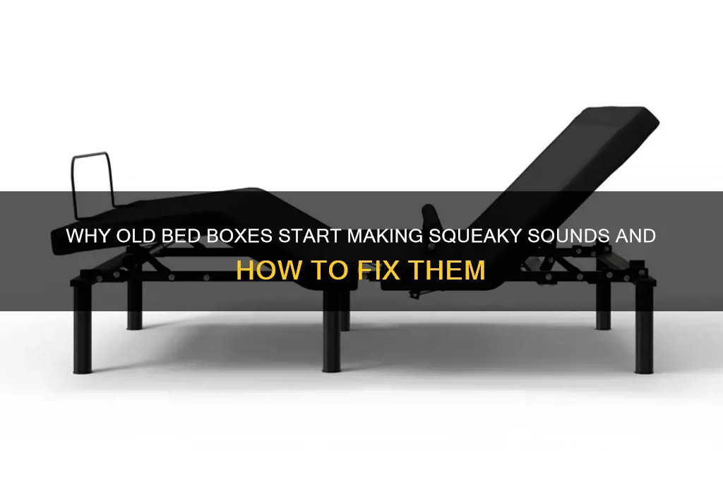does bed box make squaky sound when its old