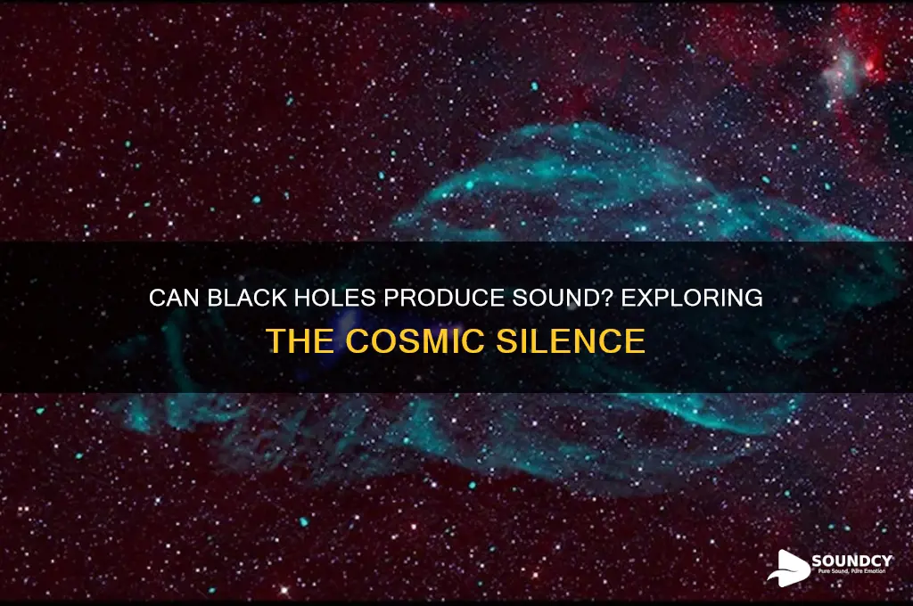does black hole have sound
