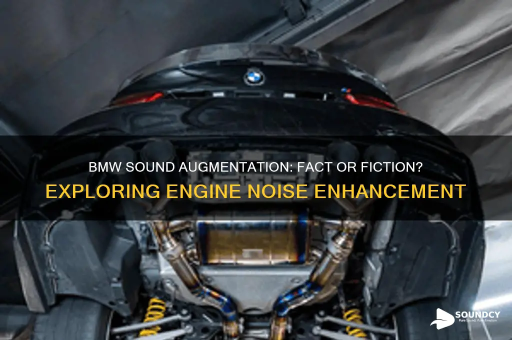 does bmw do sound augmentation