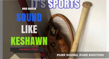 Does Booger Sound Like Keshawn? Analyzing the Similarities in Pronunciation