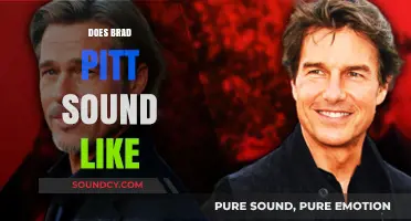 Does Brad Pitt's Voice Sound Like Anyone Else? A Comparison
