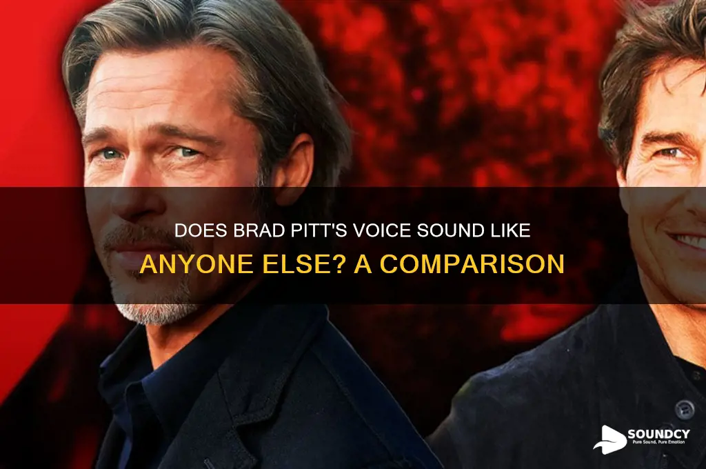 does brad pitt sound like