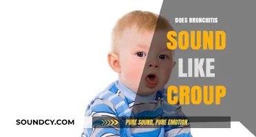 Bronchitis vs. Croup: Understanding the Distinct Sounds and Symptoms
