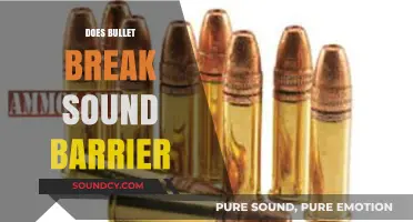 Does a Bullet Break the Sound Barrier? Exploring Supersonic Speeds