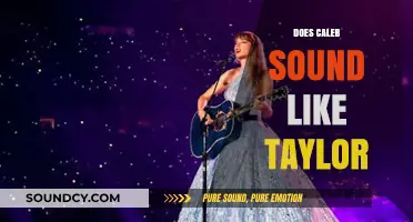 Does Caleb Sound Like Taylor? Exploring Vocal Similarities and Differences