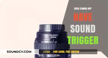 Canon App: Sound Trigger Feature Explored