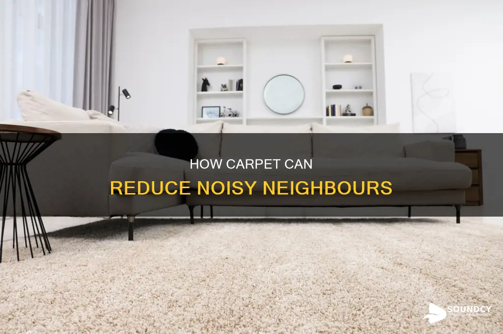 does carpet absorb sound from neighbours