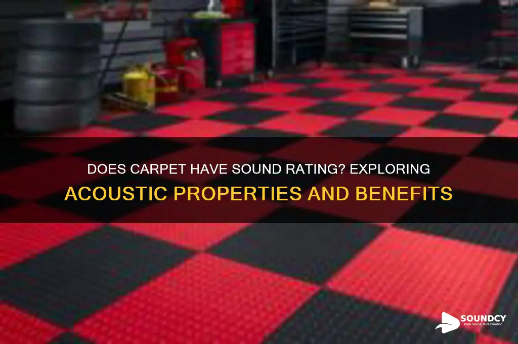 does carpet have sound rating