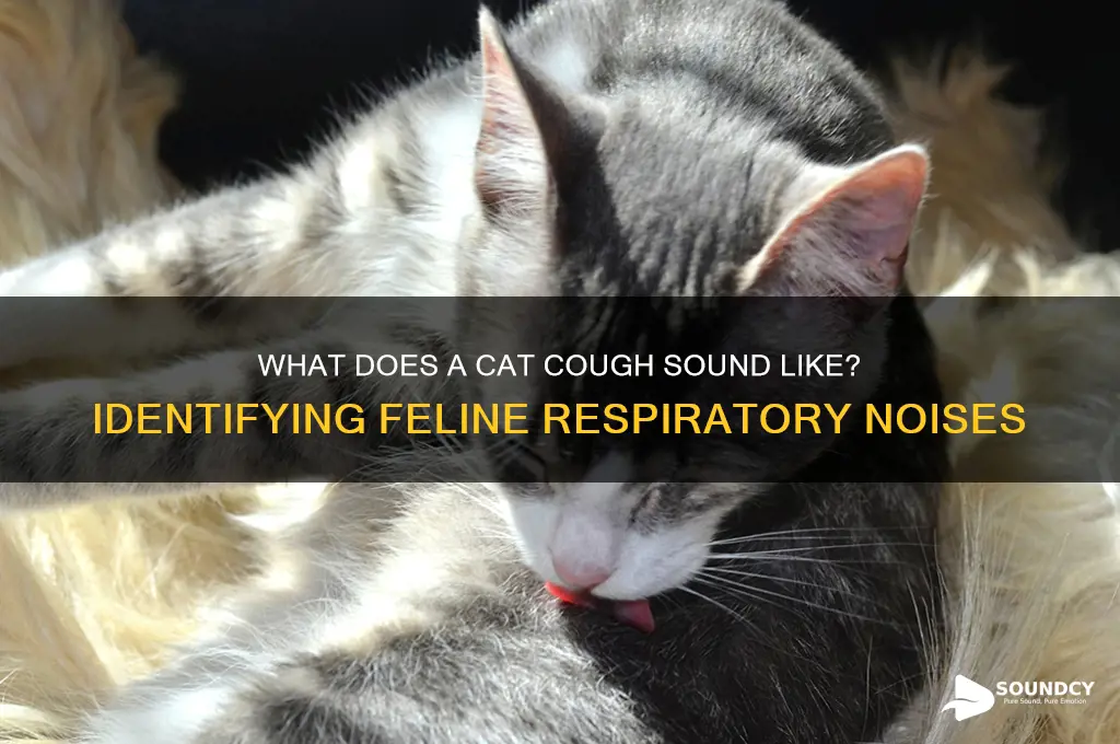 does cat cough sound like