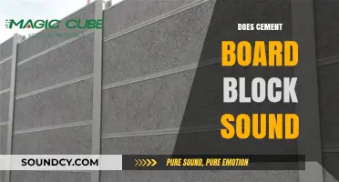 Does Cement Board Block Sound? Exploring Its Acoustic Properties and Benefits