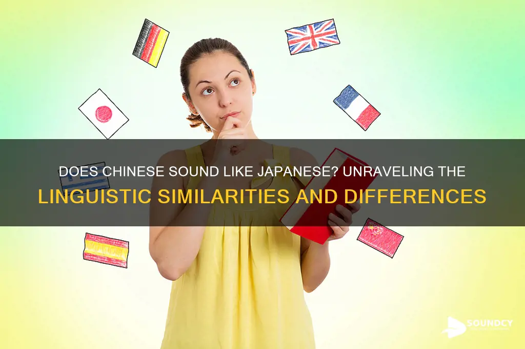 does chinese sound like japanese