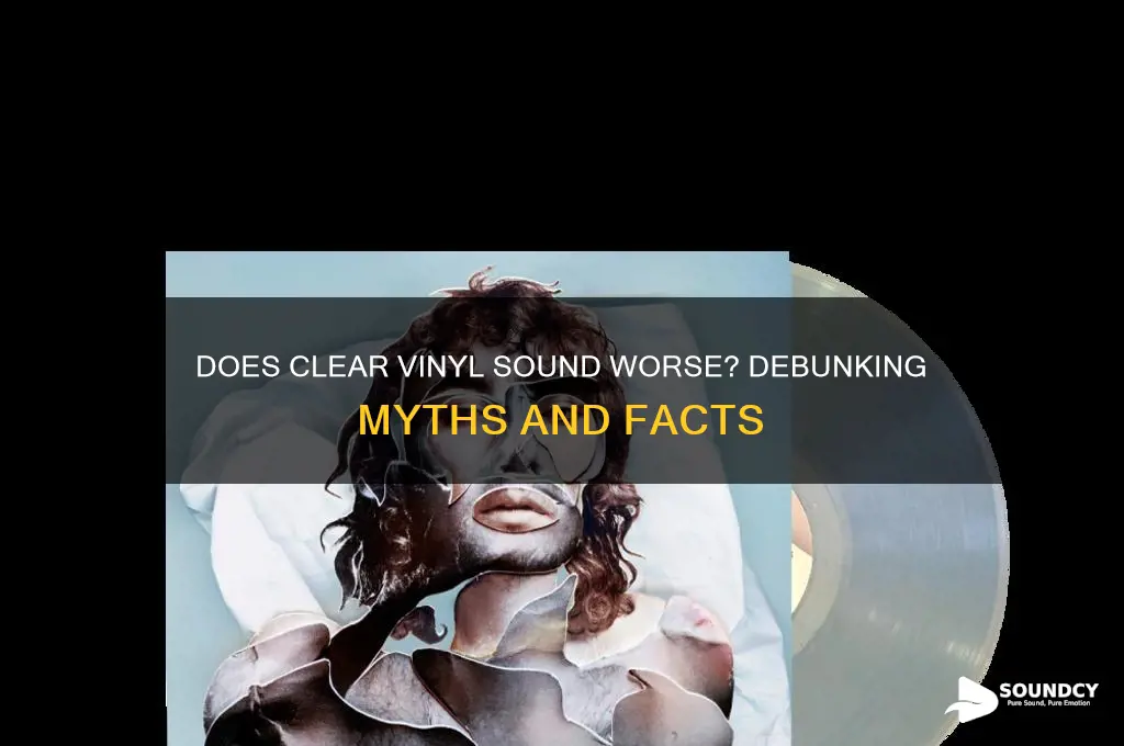 does clear vinyl sound worse