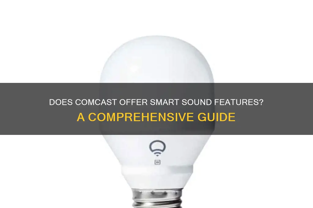 does comcast feature smart sound
