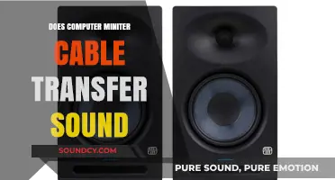 Does Your Monitor Cable Transfer Sound?