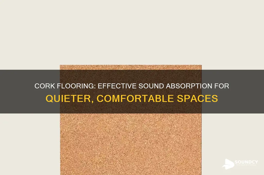 does cork flooring absorb sound