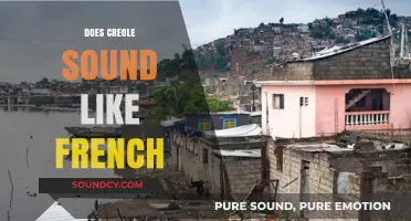 Does Creole Sound Like French? Exploring Linguistic Similarities and Differences