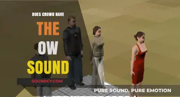 How Does the Crowd Make That "OW" Sound?