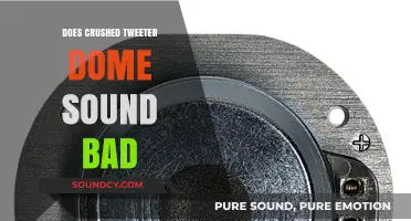Crushed Tweeter Dome: Sound Quality Impacted?