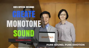 Crystal Breaking: A Monotone Sound Mystery
