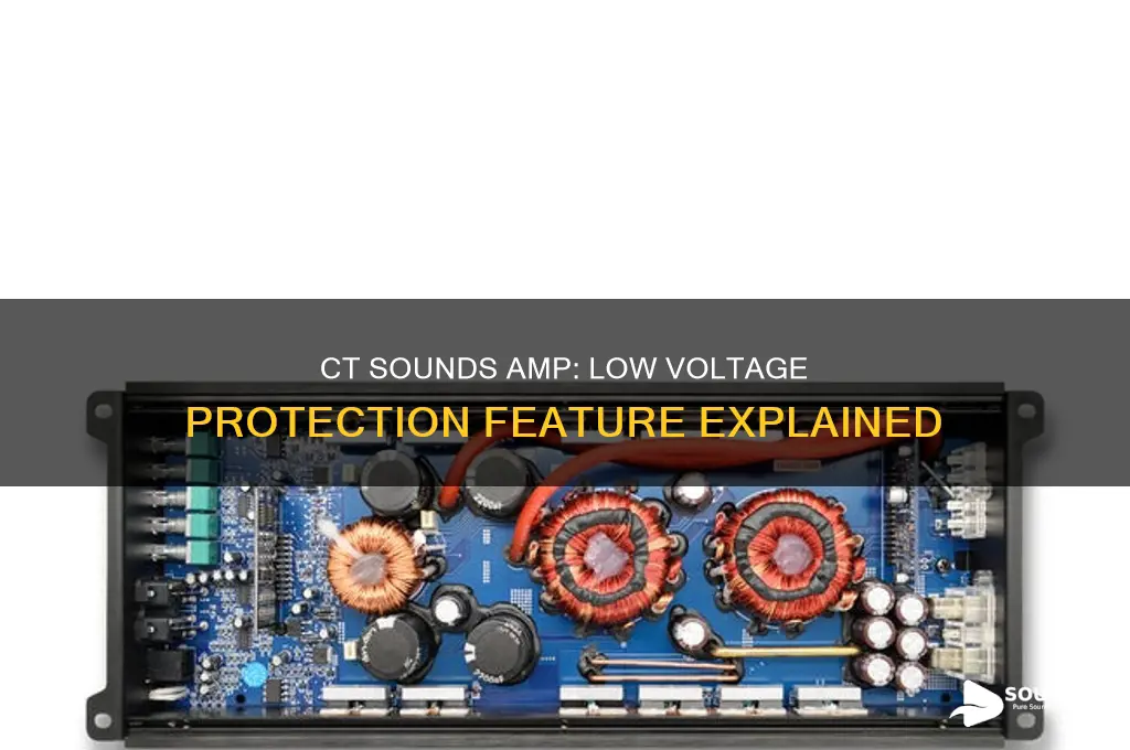 does ct sounds amp have a low voltage protector