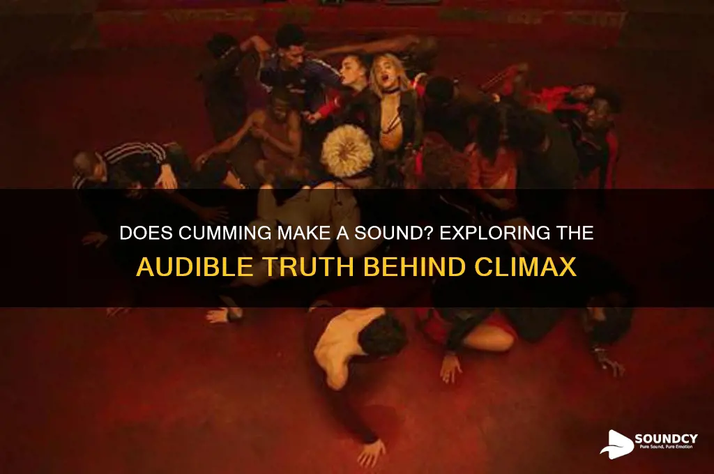 does cuming make a sound