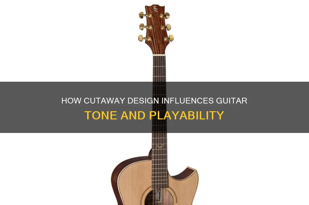 does cutaway affect guitar sound