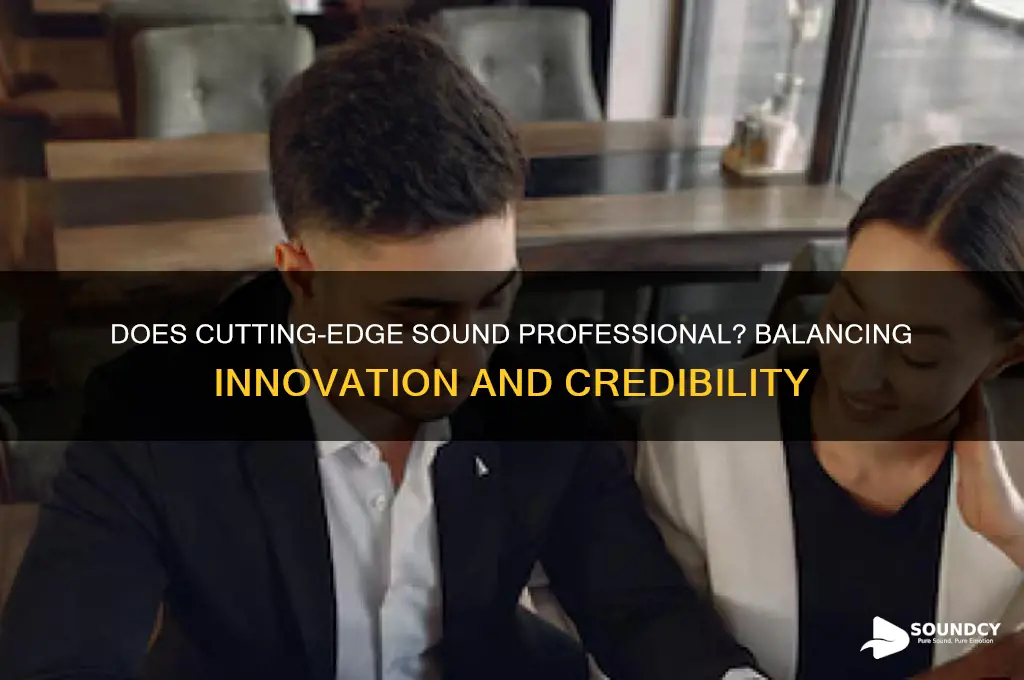 does cutting edge sound professional