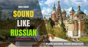 Does Czech Sound Like Russian? Unraveling Slavic Language Similarities and Differences