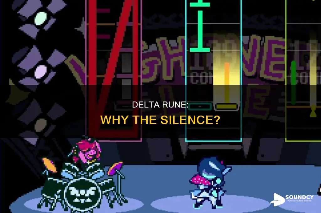does delta rune have no sound