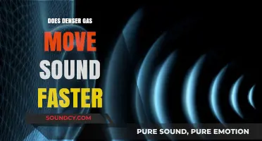 How Gas Density Affects Sound Speed