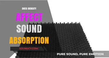 How Material Density Influences Sound Absorption: A Comprehensive Analysis