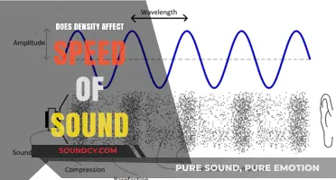 How Density Impacts Speed of Sound Waves