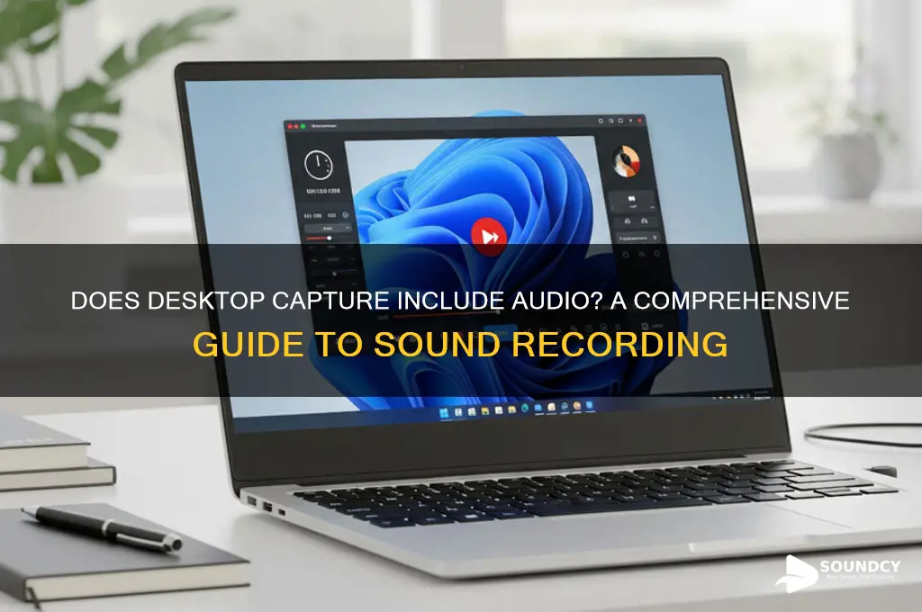 does desktop capture capture sound