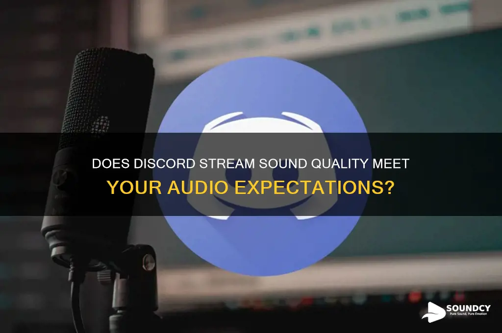 does dis cord stream sound