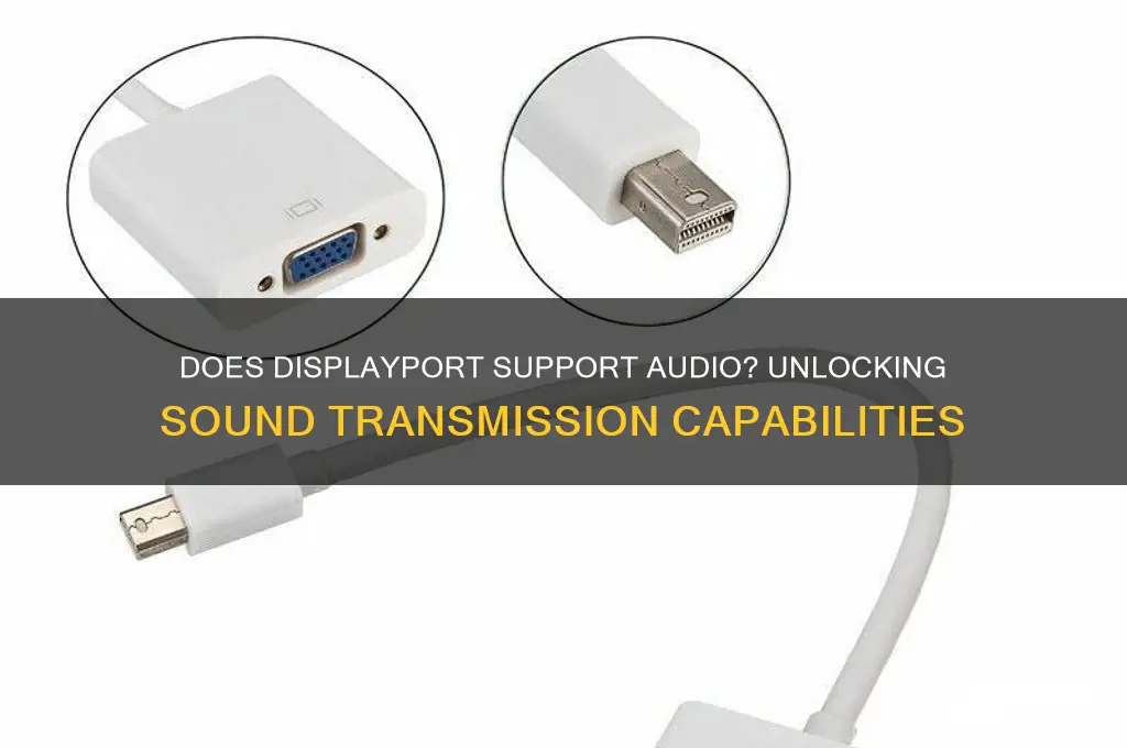 does display port do sound