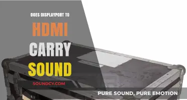 DisplayPort Audio: HDMI Sound Support?