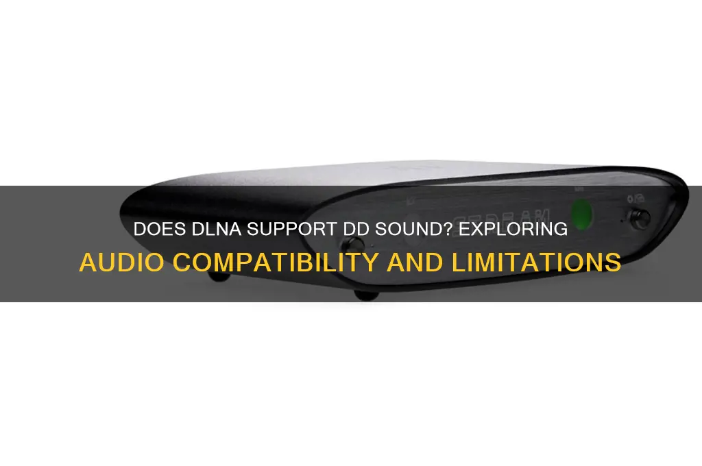 does dlna support dd sound