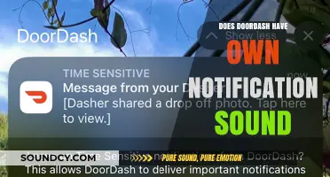 DoorDash's Distinct Ding: Custom Notification Sounds