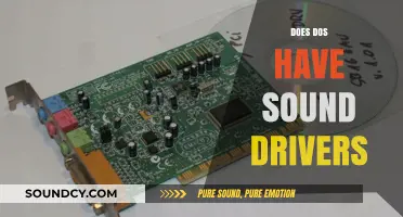 Exploring DOS: Do Sound Drivers Exist for This Classic OS?