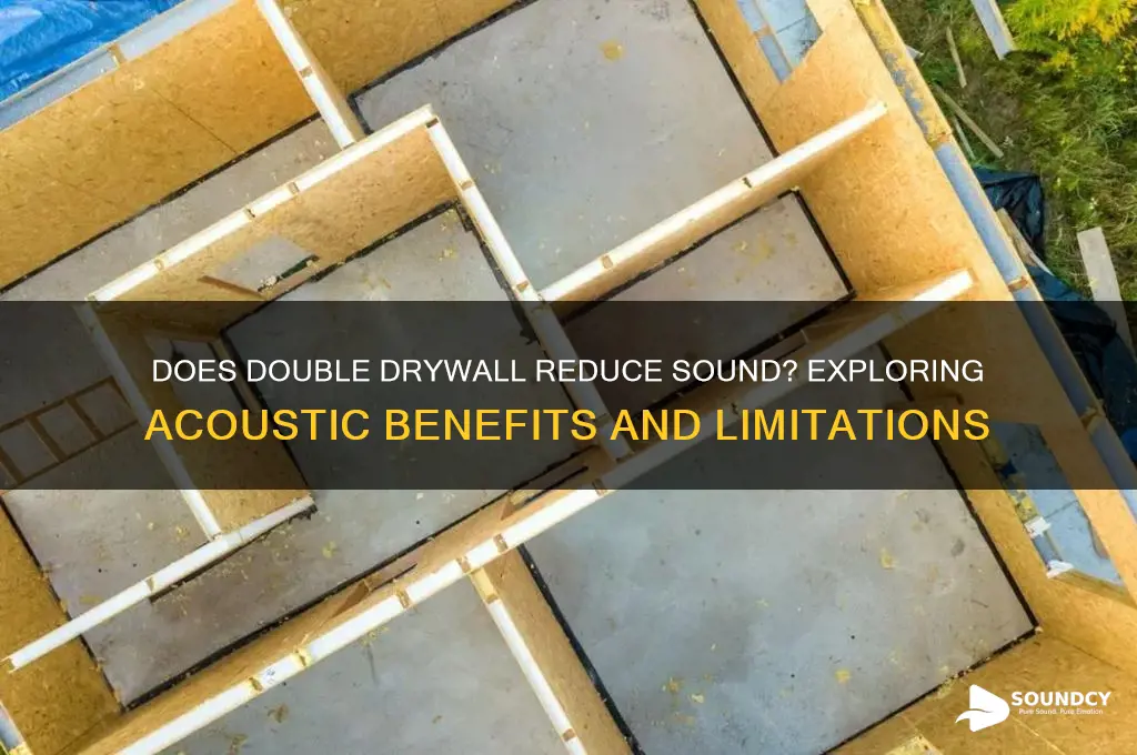 does double drywall reduce sound