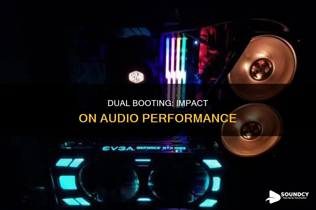 does dual boot affect sound output