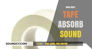 Can Duct Tape Reduce Noise? Exploring Its Sound Absorption Properties
