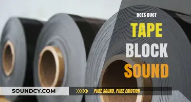 Can Duct Tape Effectively Block Sound? A Practical Acoustic Test