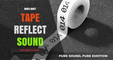 Does Duct Tape Reflect Sound? Unveiling Acoustic Properties and Practical Uses