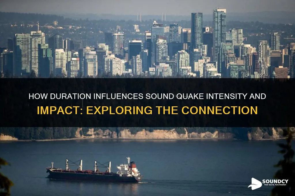 does duration affect sound quake