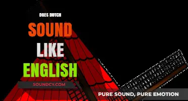 Does Dutch Sound Like English? Exploring Linguistic Similarities and Differences